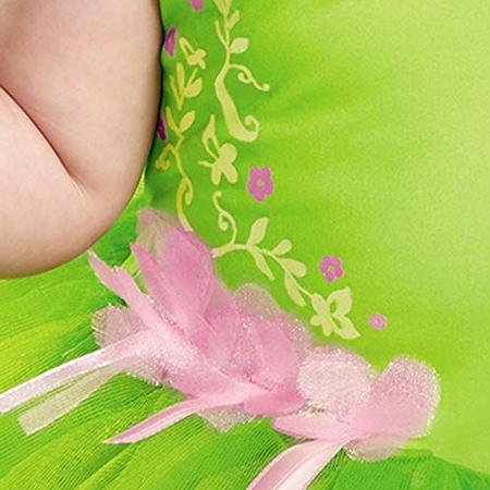 Imagem de Disfarce Baby Girls's Tinker Bell Deluxe Traje infantil, verde, 12-18 meses