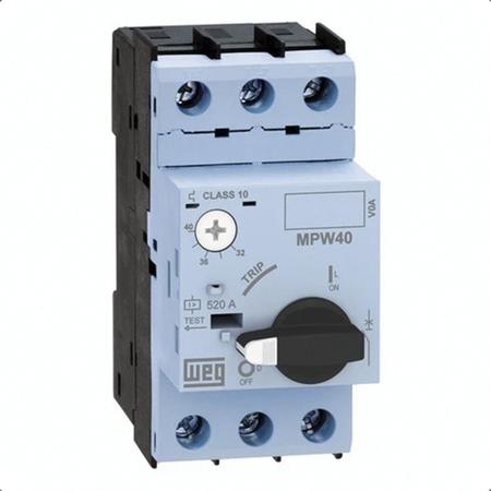 Imagem de Disjuntor Motor Tripolar 6,3-10,0a Mpw40 3-U010 Weg