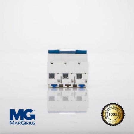 Disjuntor Tripolar 100A DJ-10K3 C100 - MarGirius Imagem de Disjuntor Tripolar 100A DJ-10K3 C100