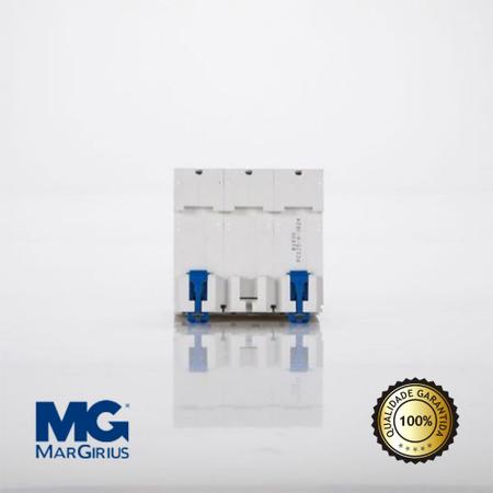 Disjuntor Tripolar 100A DJ-10K3 C100 - MarGirius Imagem de Disjuntor Tripolar 100A DJ-10K3 C100