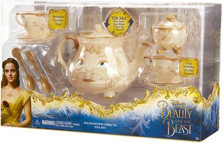 Imagem de Disney Beauty &amp The Beast Live Action Enchanted Tea Set Playset