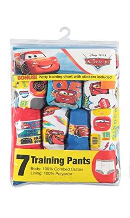 Imagem de Disney Boy's Toddler Cars Potty Training Pant Multipacks, CarsTraining7pk, Tamanhos 18 M, 2T, 3T, 4T