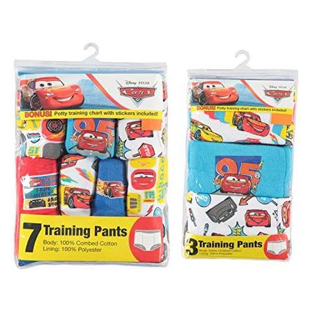 Disney Boy's Toddler Cars Potty Training Pant Multipacks, Multicolor,  Tamanhos 18 M, 2T, 3T, 4T - Chinelo Infantil - Magazine Luiza