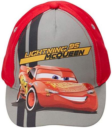 Disney boys Cars Lightning Mcqueen Piston Cup Cotton Baseball Cap