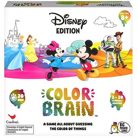 Imagem de Disney Colorbrain, o último jogo de tabuleiro para famílias que amam a Disney
