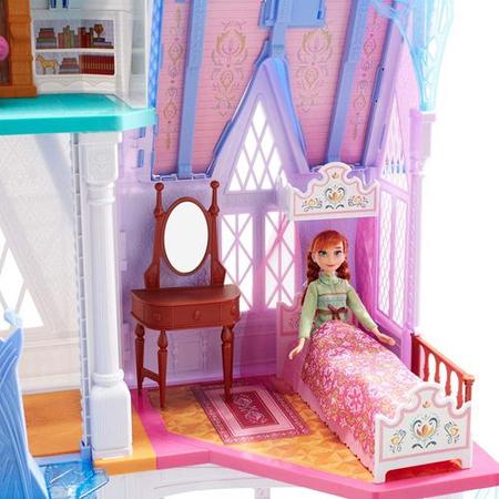 Imagem de Disney Frozen 2 Castelo de Arendelle Deluxe 1,5M de Altura e Varanda Móvel - 7 Aposentos e 14 Acessórios - Hasbro