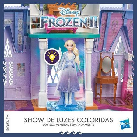 Imagem de Disney Frozen 2 Castelo de Arendelle Deluxe 1,5M de Altura e Varanda Móvel - 7 Aposentos e 14 Acessórios - Hasbro