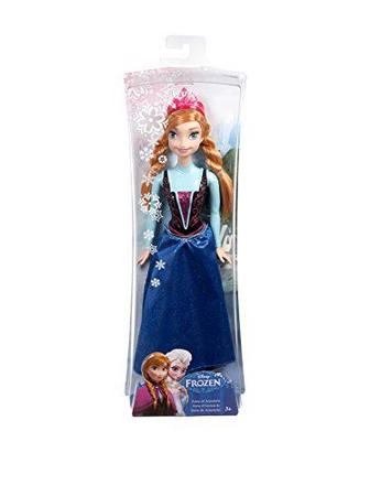 Disney Frozen Sparkle Princesa Anna Doll Mattel Bonecas