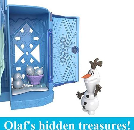 Elsa frozen best sale castle dollhouse