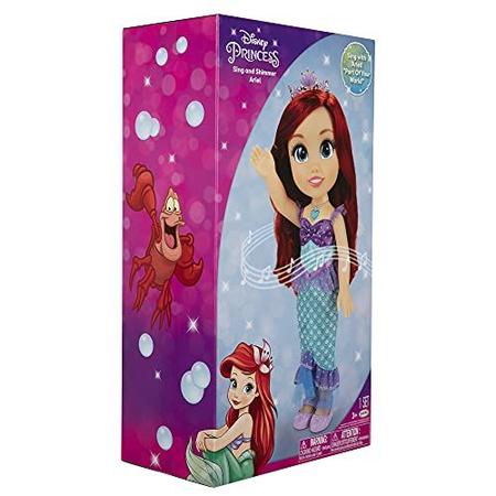 Disney Princess Ariel Doll Sing Shimmer Toddler Doll Sings Part