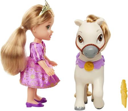 Disney Princess Rapunzel Petite Doll amp Pony 6 polegadas