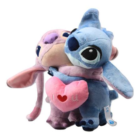 Disney Stitch Angel Plush Lilo Original S2 Pel cia Magazine Luiza