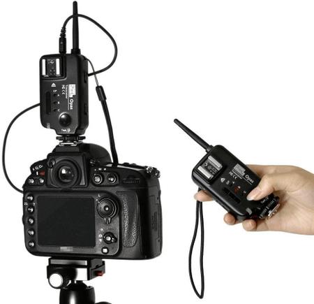 Imagem de Disparador de Flash Transceiver Trigger Pixel Opas Wireless para Canon