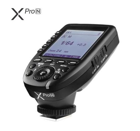 Imagem de Disparador Rádio Flash Trigger Wireless Godox XProN TTL para Nikon