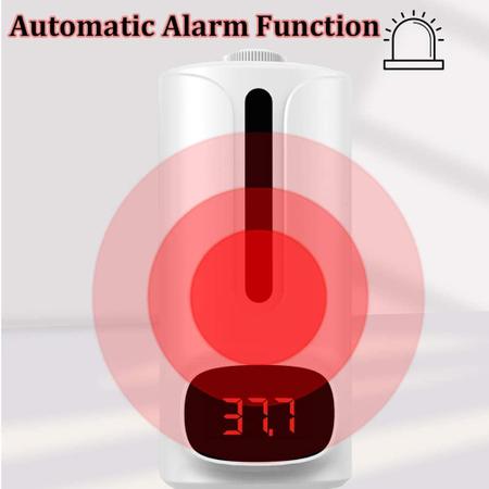 Imagem de Dispensador automático de sabão com termômetro de indução sem contato