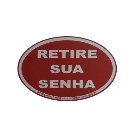 Imagem de Dispensador de Senhas Bico de Pato + Suporte de Piso + Placa Retire sua Senha - Cor Vermelha