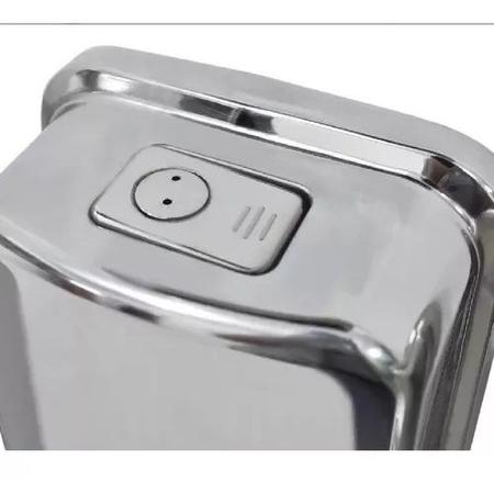 Imagem de Dispenser Álcool Ou Sabonete Líquido Inox 400ml P/ Parede