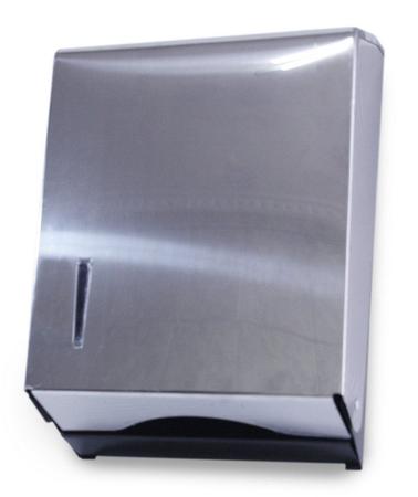 Imagem de Dispenser Papel Toalha Toalheiro Interfolhas Aço Inox Aurimar