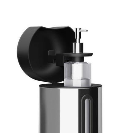 Imagem de Dispenser para Álcool Gel com Pedal Aço Inox - Brinox
