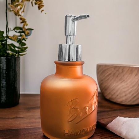 Imagem de Dispenser Porta Sabonete Líquido Bath 320ml Vidro