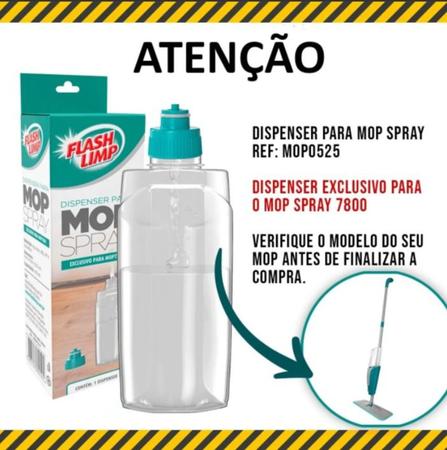 Imagem de Dispenser Reservatório Mop Spray + Flashlimp Peça Reposição