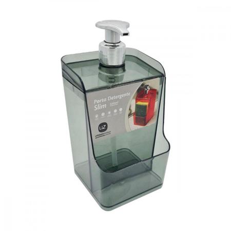 Dispenser Slim Preto o/Tran Ps-Uz400Pr - uz utilidades Imagem de Dispenser Slim Preto o/Tran Ps-Uz400Pr