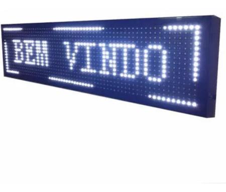 Imagem de Display LED Painel Letreiro 70x20 110v E 220v