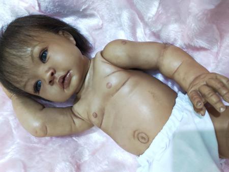 Bebê Reborn Morena: Representatividade e Encanto - Boneca Reborn Original  Silicone