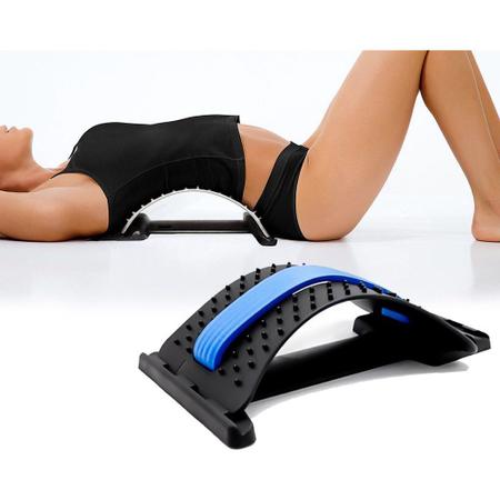 Dispositivo De Correção Da Coluna Relaxamento Lombar Alivio Disco Lombar  Massagem Alongamento - Online - Corretor de Postura - Magazine Luiza
