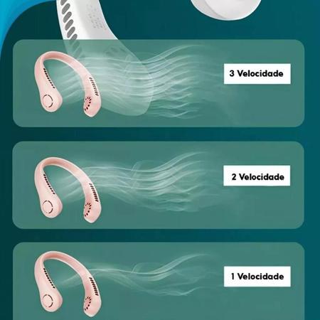 Imagem de Dispositivo Pescoço Recarregável Silencioso Potente Ideal