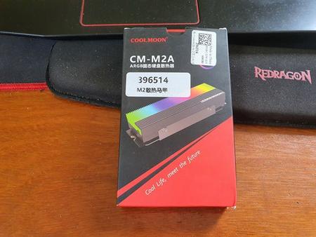Imagem de Dissipador de Calor Coolmoom M2 SSD ARGB CM-M2A