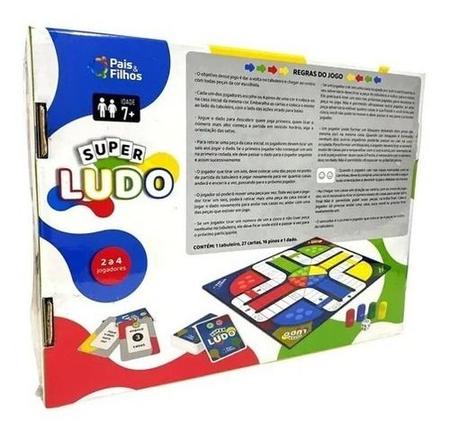 Jogo De Tabuleiro - Ludo - 10783 - Pais e Filhos - Real Brinquedos