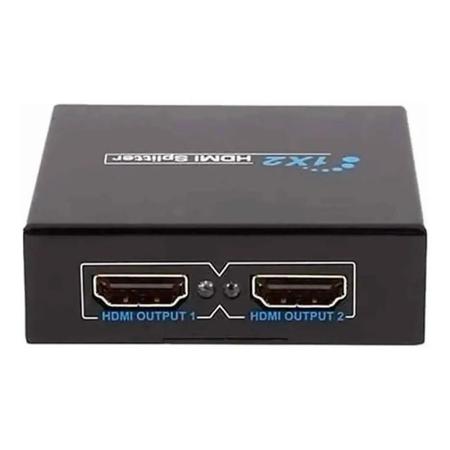 Imagem de Divisor Hdmi Hdcp Splitter 1 Entrada 2 Saídas Full Hd 1X2