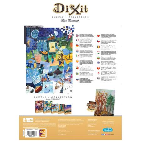 Imagem de Dixit Puzzle Blue MishMash (1000 pecas) - Galápagos - MECA