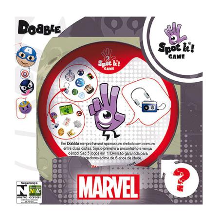 Galápagos, Dobble: Marvel Emoji, Jodo de Cartas Competitivo, 2-8 jogadores,  15min