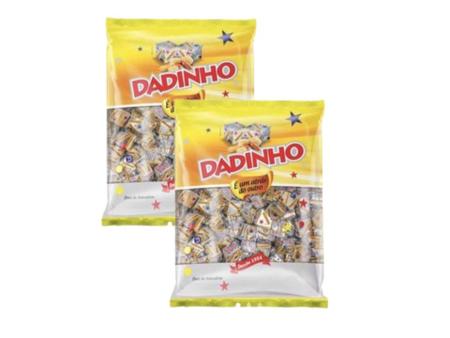 Imagem de Doce de Amendoim Dadinho 600g - 2 Pacotes