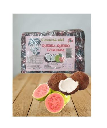 Doce Quebra Queixo Com Goiaba Pacote De 400 Gramas Com 50 Un - Doces Só Mel Imagem de Doce Quebra Queixo Com Goiaba Pacote De 400 Gramas Com 50 Un