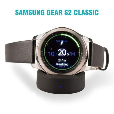Imagem de Dock Carregador compativel com Samsung Galaxy Watch 5 - Galaxy Watch 4 - Galaxy Watch 3 - Galaxy Watch Active - Gear S3 Frontier