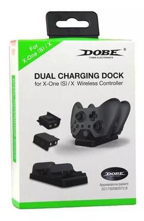 Imagem de Dock Duplo Compativel com  controle Xbox, One(s)/x Carregador + 2 Baterias