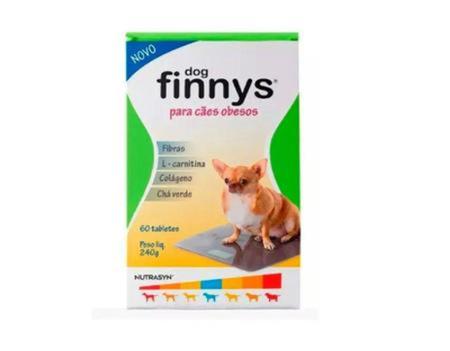 Imagem de Dog Finnys Alimento Para Cães Obesos 60 Tabletes - Nutrasyn