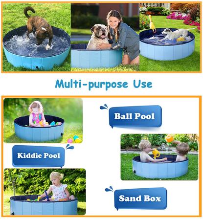 Imagem de Dog Pool PJZP Piscina portátil dobrável para animais de estimação