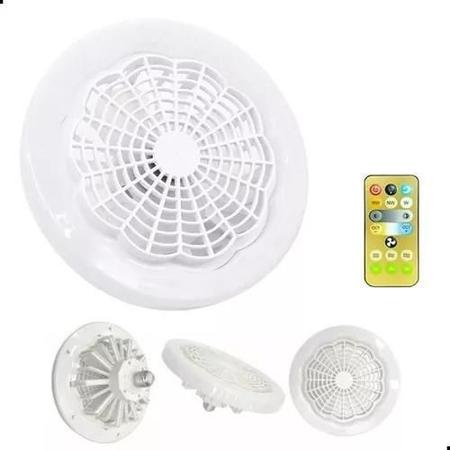 Imagem de Dois Em Um: Ventilador Teto Luz Led Integrada Controle