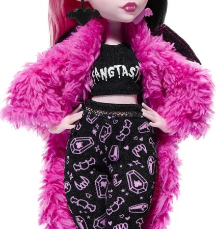 Imagem de Doll Monster High Draculaura Creepover Party com morcego de estimação