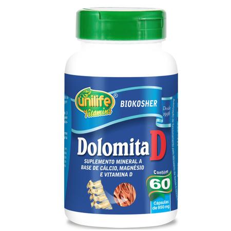 Imagem de Dolomita "d" 60 capsulas 950mg unilife