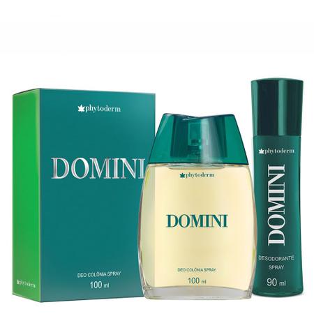 Imagem de Domini Deo Colônia Phytoderm - Perfume Masculino + Desodorante Spray