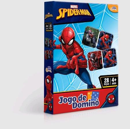 Imagem de Dominó 28 Peças - Homem Aranha - Toyster -