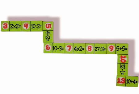 2 Jogos de Dominó Matemática Multiplicação e Divisão - Keverse