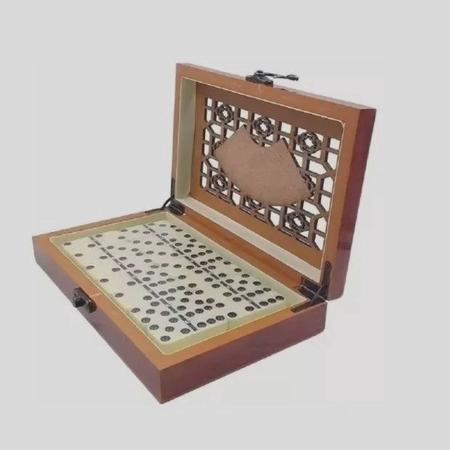 Jogo De Domino Profissional branco Grosso Super Resistente - Casa