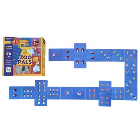 Jogo Educativo Dominó Infantil Animais - Maninho - Brinquedos Pé