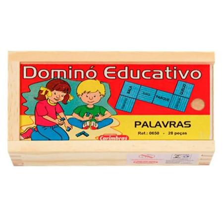 Imagem de Dominó Educativo Palavras Carimbras